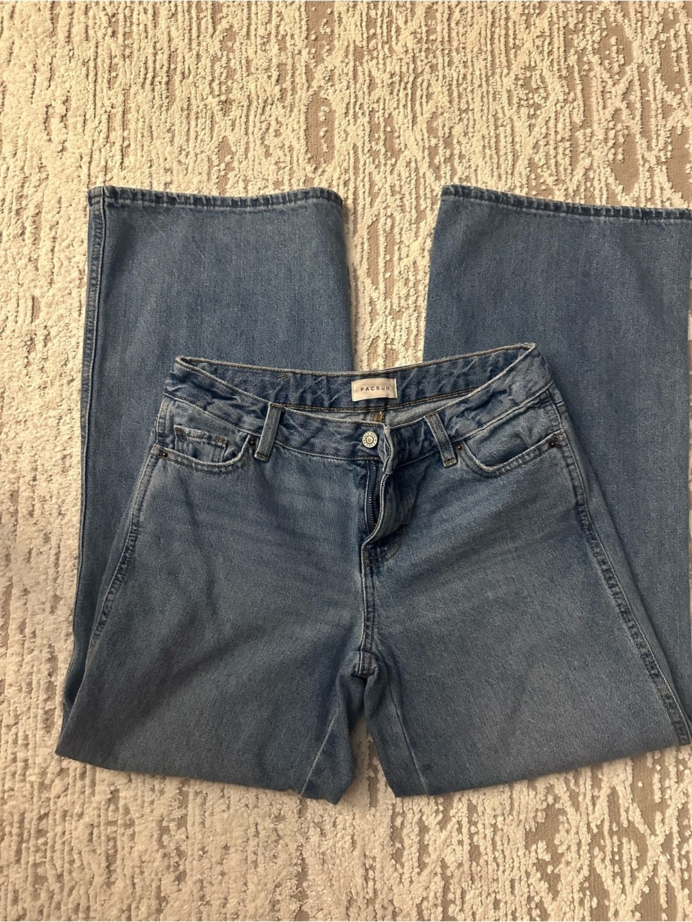 PacSun Women's Casey Low Rise Baggy Jeans